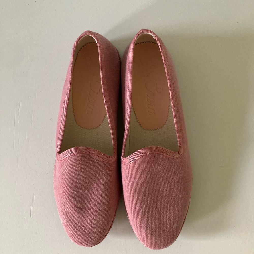JCrew Pink Canvas Sneaker